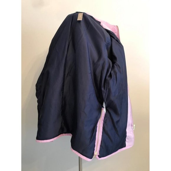 JCrew $228 Zip-Up Teddy Coat M Smoky Wisteria Fleece Faux Fur Jacket J9064 DR - Picture 6 of 7